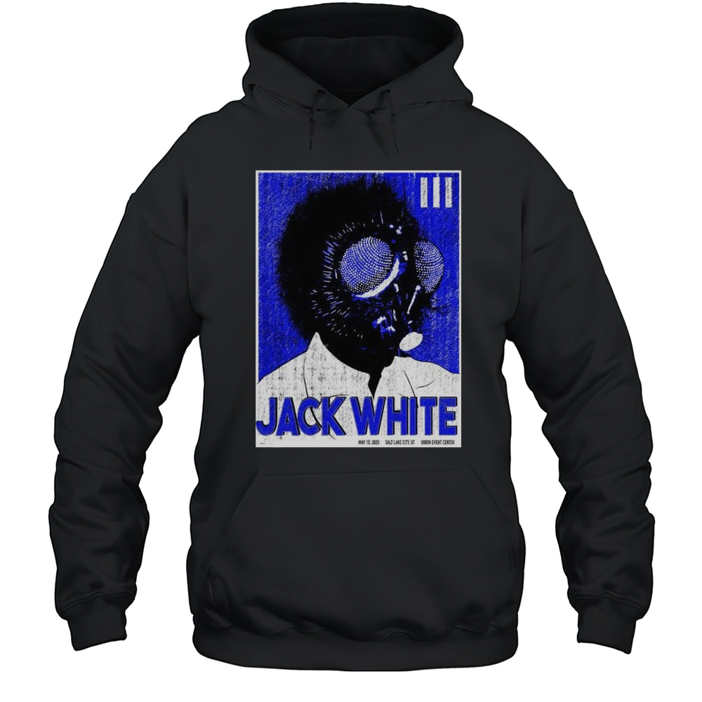 Jack White May 10 2025 Union Event Center Salt Lake City UT T-shirt Unisex Hoodie