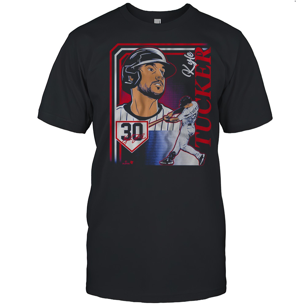 Kyle Tucker 30 Collage Frame Chicago Cubs MLB Signature T-shirt