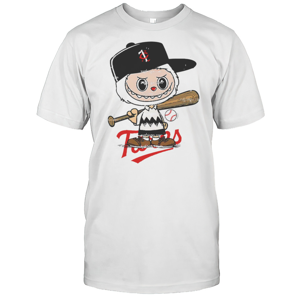 Labubu Charlie Brown Minnesota Twins Shirt