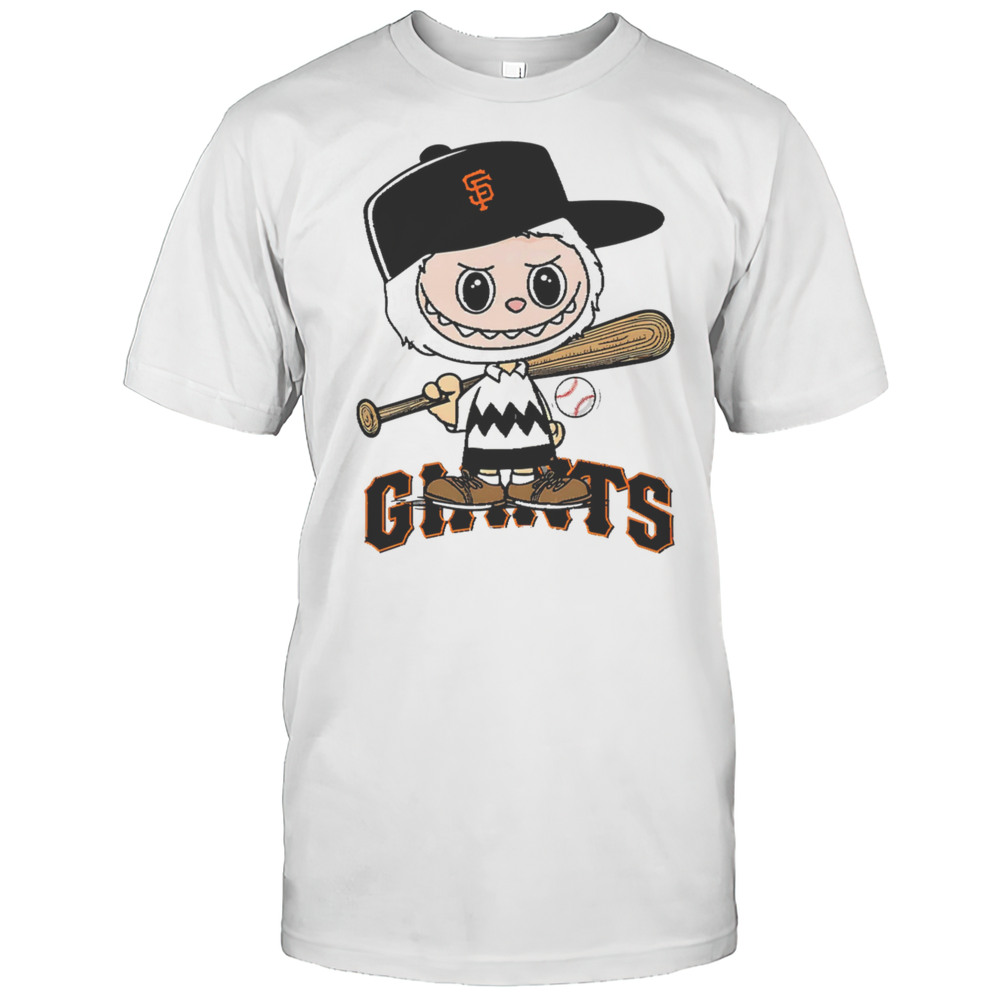 Labubu Charlie Brown San Francisco Giants Shirt