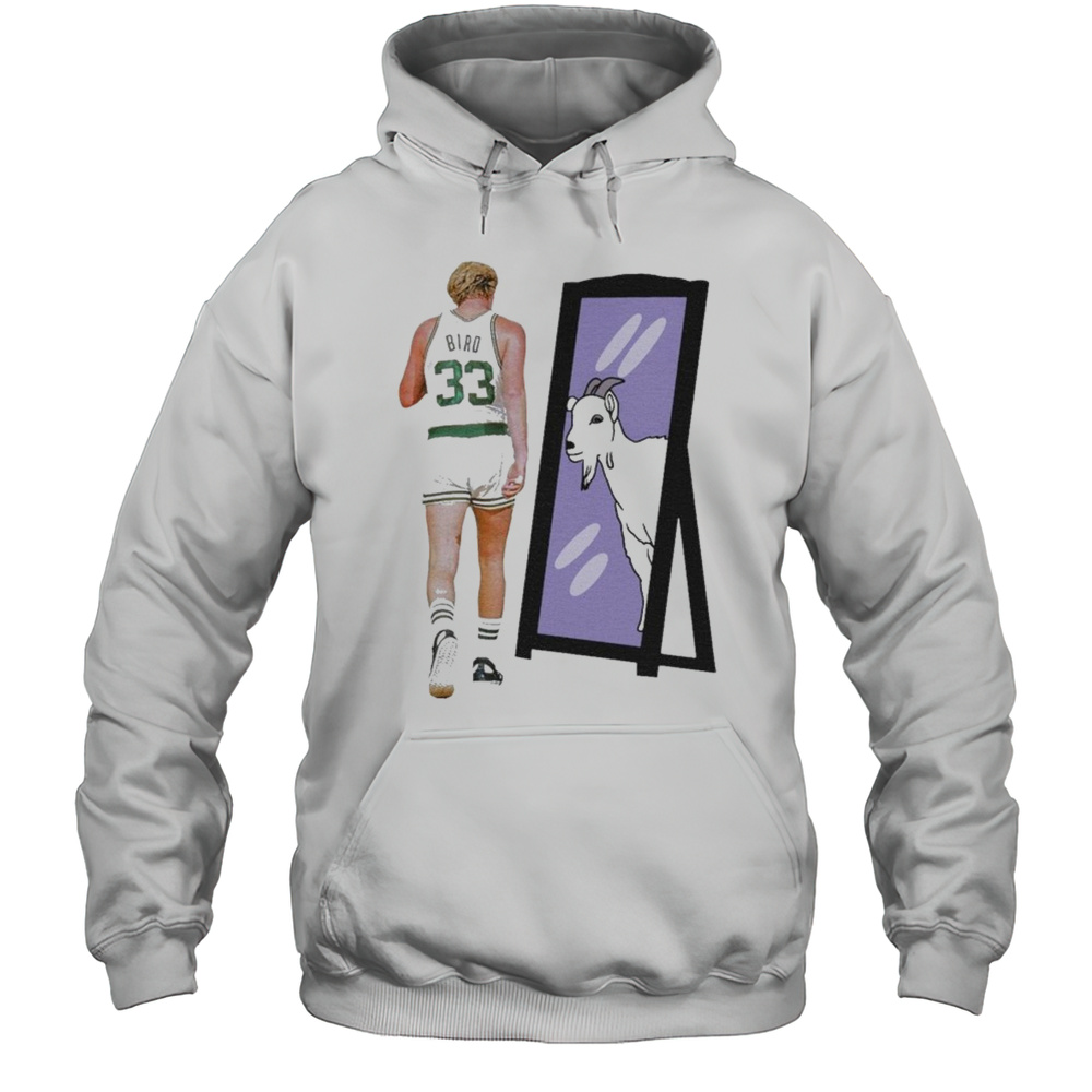Larry Bird Goat Boston Celtics T-shirt Unisex Hoodie