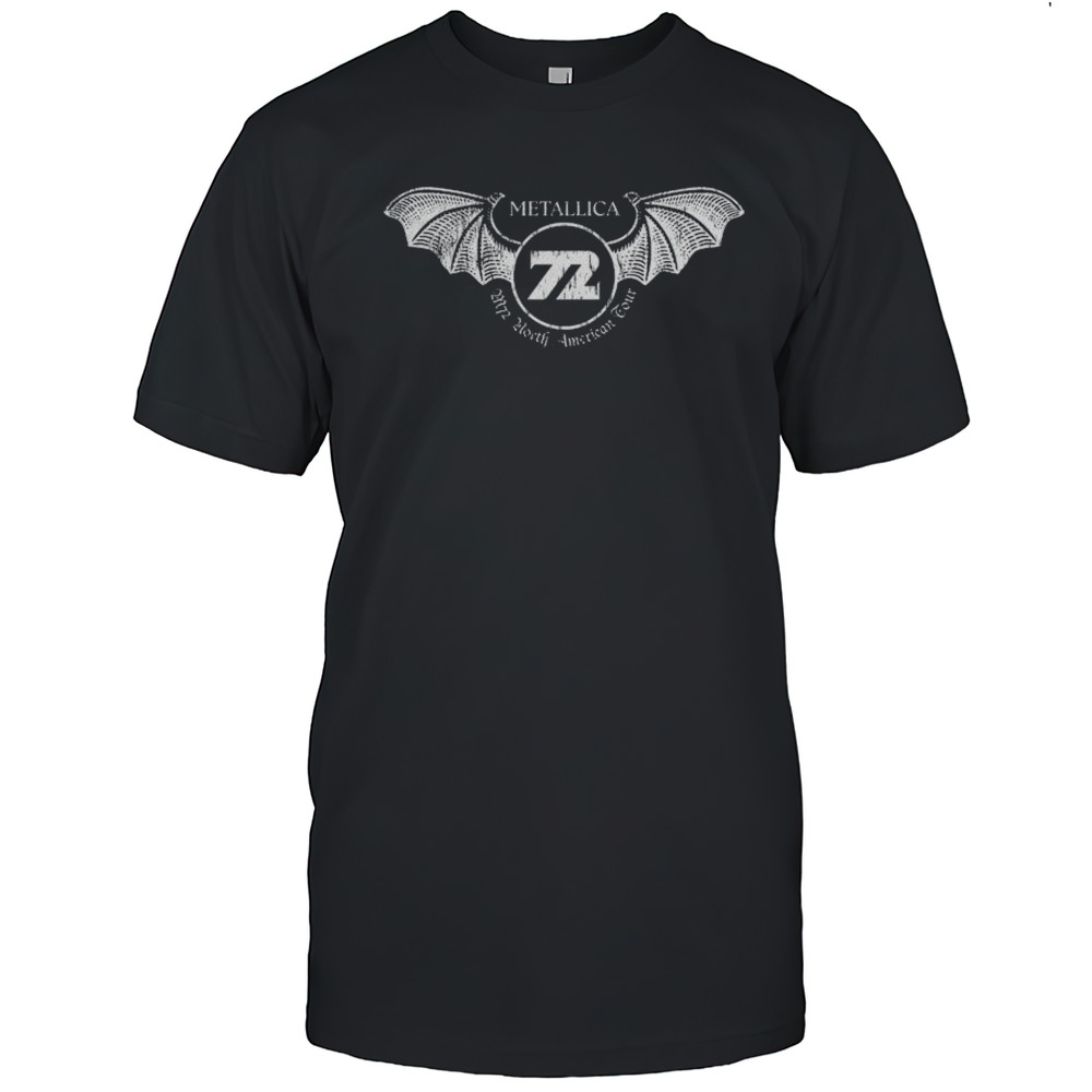 Metallica 72 M72 North American Tour Vintage T-shirt