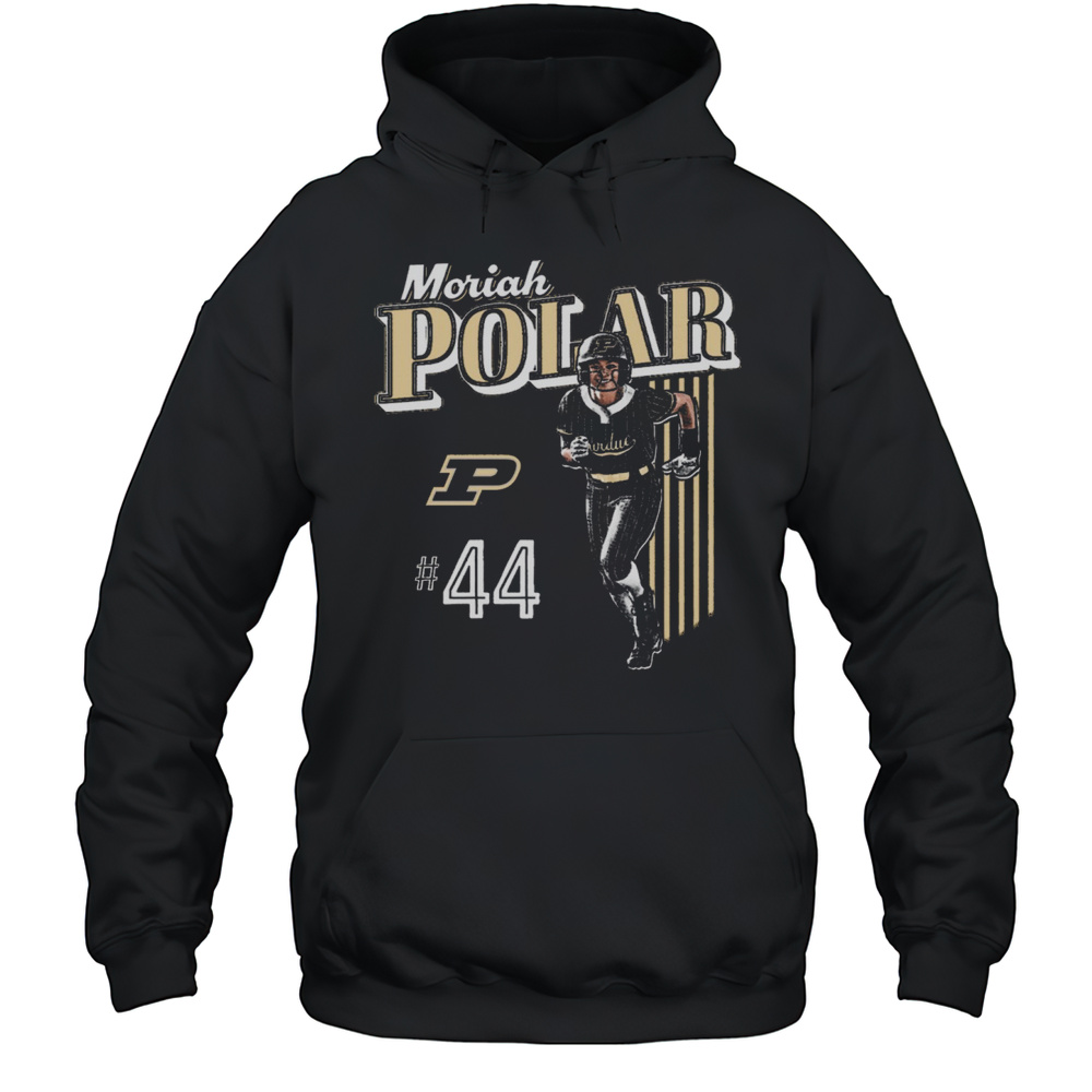 Moriah Polar 44 Purdue Boilermakers Softball NCAA Division I Illustrated T-shirt Unisex Hoodie