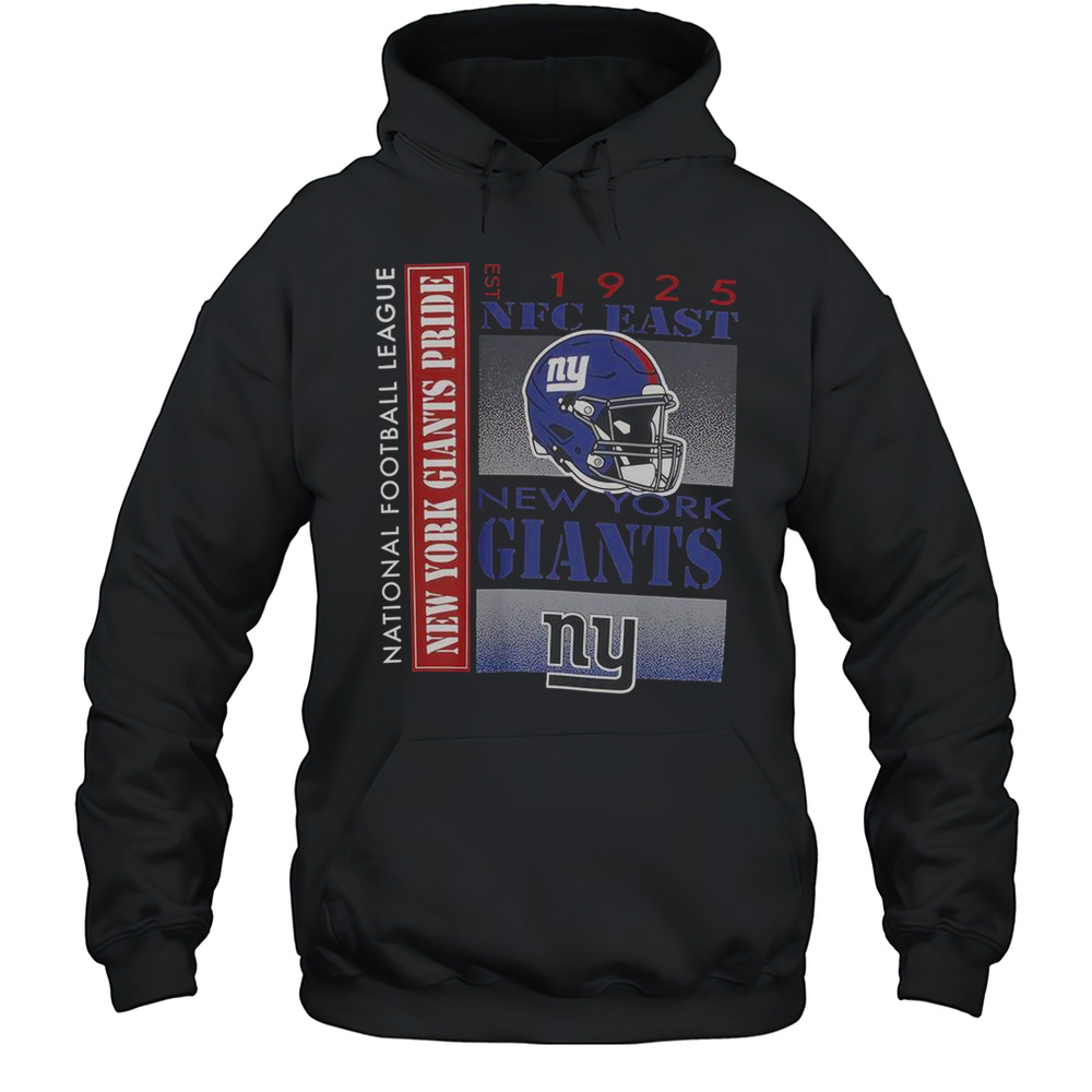New York Giants NFC East Est 1925 National Football League T-Shirt Unisex Hoodie