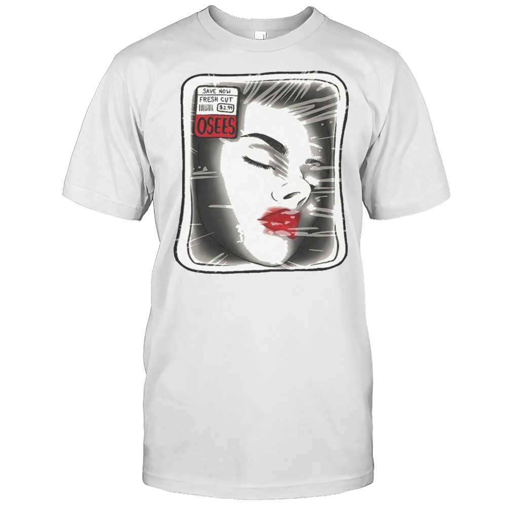 Osees Save Now Fresh Cut Wrapped Face T-shirt