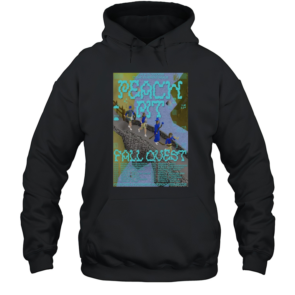 Peach Pit Fall Ovest Tour 2025 T-shirt Unisex Hoodie