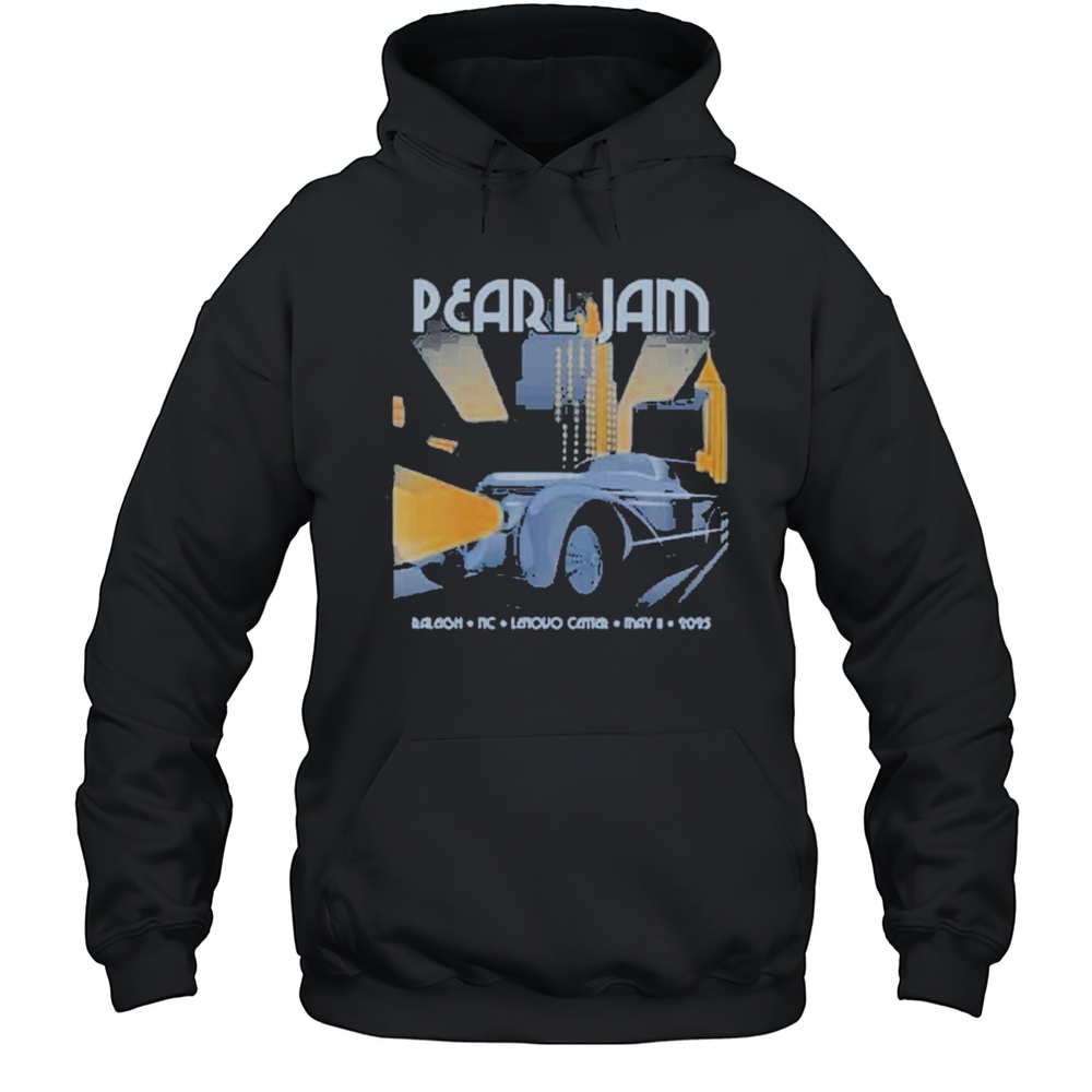 Pearl Jam Raleigh North Carolina Dark Matter World Tour Event On May 11 2025 Venue Lenovo Center T-shirt Unisex Hoodie