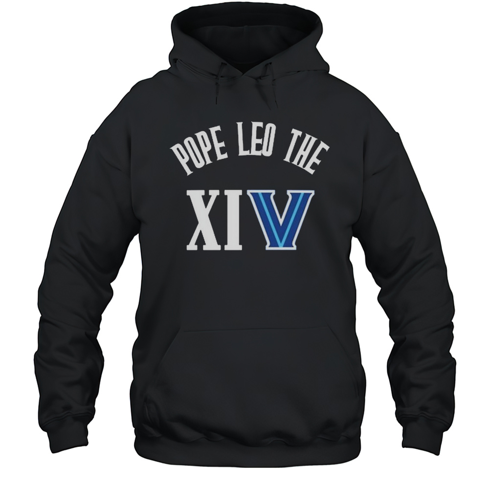 Phillygoat Pope Leo The Xiv Villanova T-shirt Unisex Hoodie