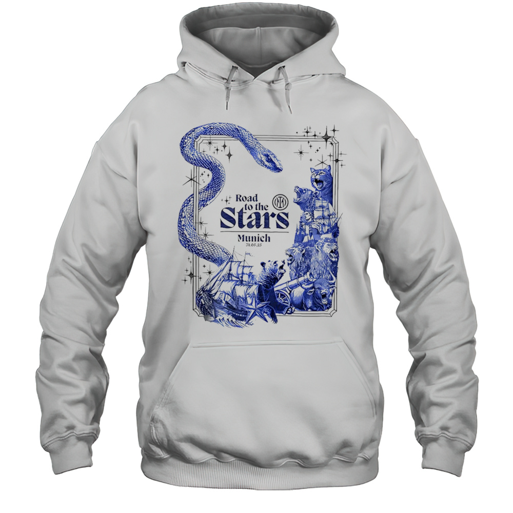 Road To The Stars Munich Inter Milan Shirt Unisex Hoodie