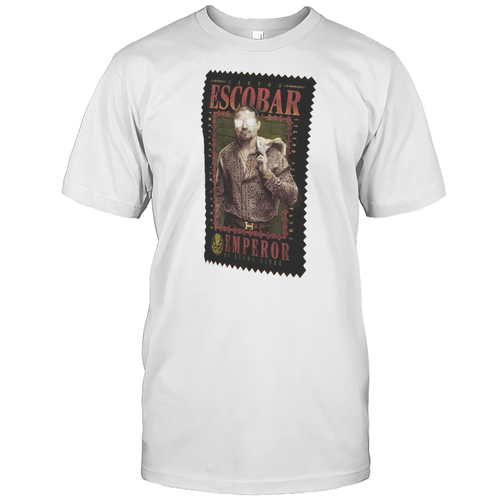 Santos Escobar Emperor Of Lucha Libre Legado Del Fantasma WWE 2025 T-shirt