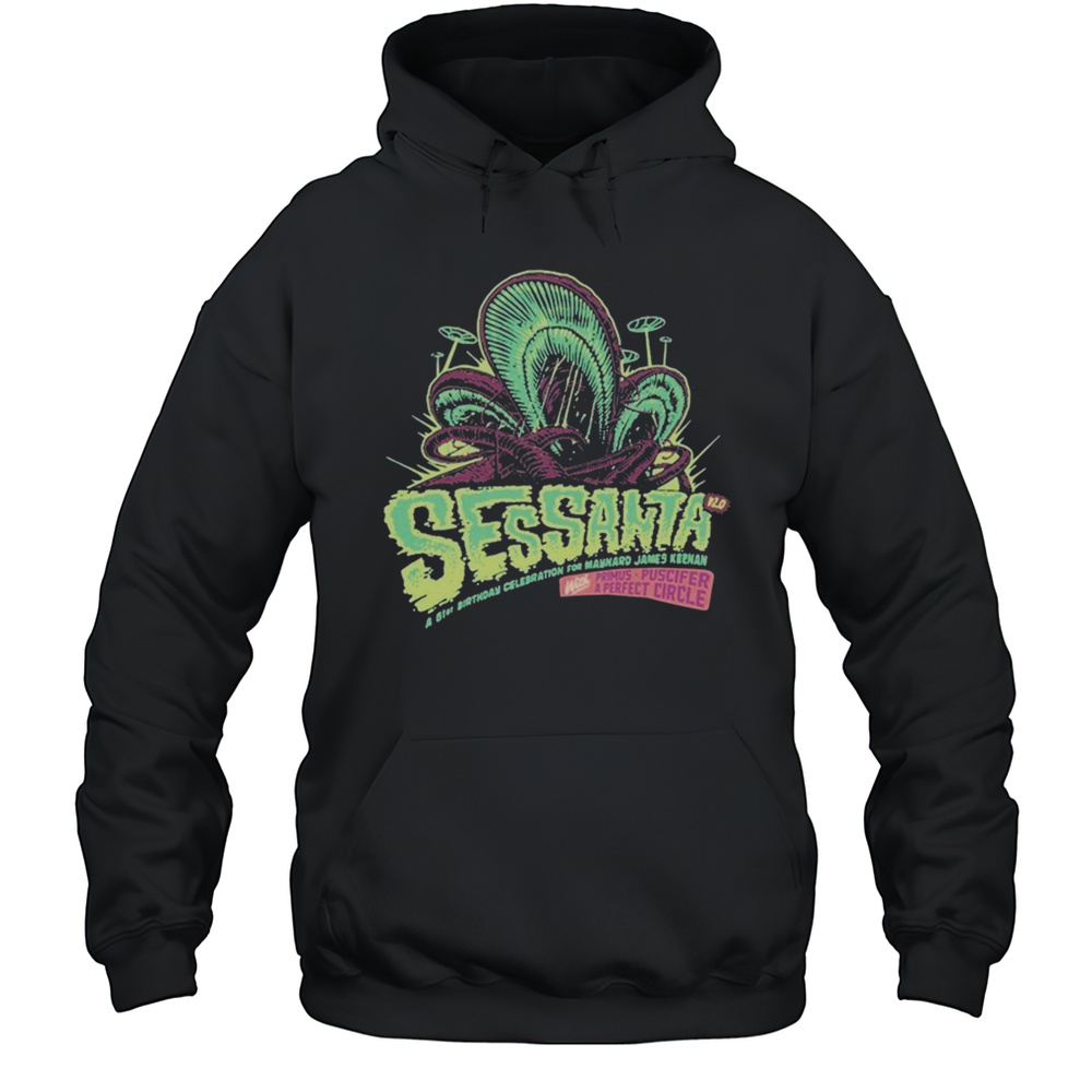 Sessanta Primus Puscifer And Perfect Circle Music Pavilion Charlotte North Carolina May 10 2025 Tour T-shirt Unisex Hoodie