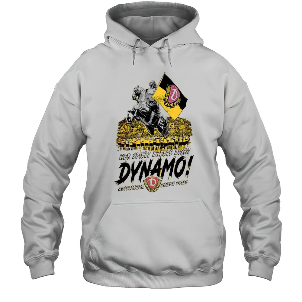 SG Dynamo Dresden Wer Spielt Zweete Liga 2025 Shirt Unisex Hoodie