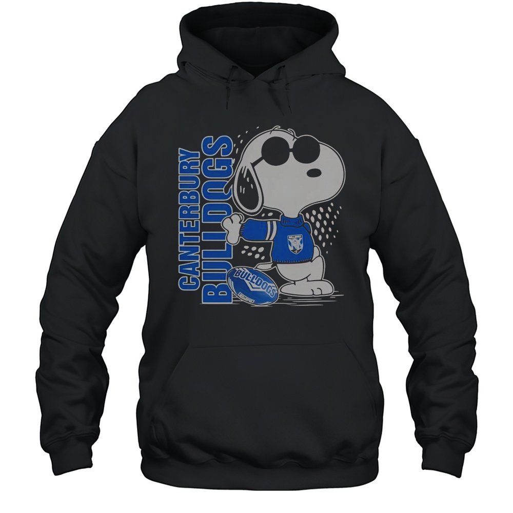 Snoopy Fan Canterbury-Bankstown Bulldogs X The Peanuts T-Shirt Unisex Hoodie