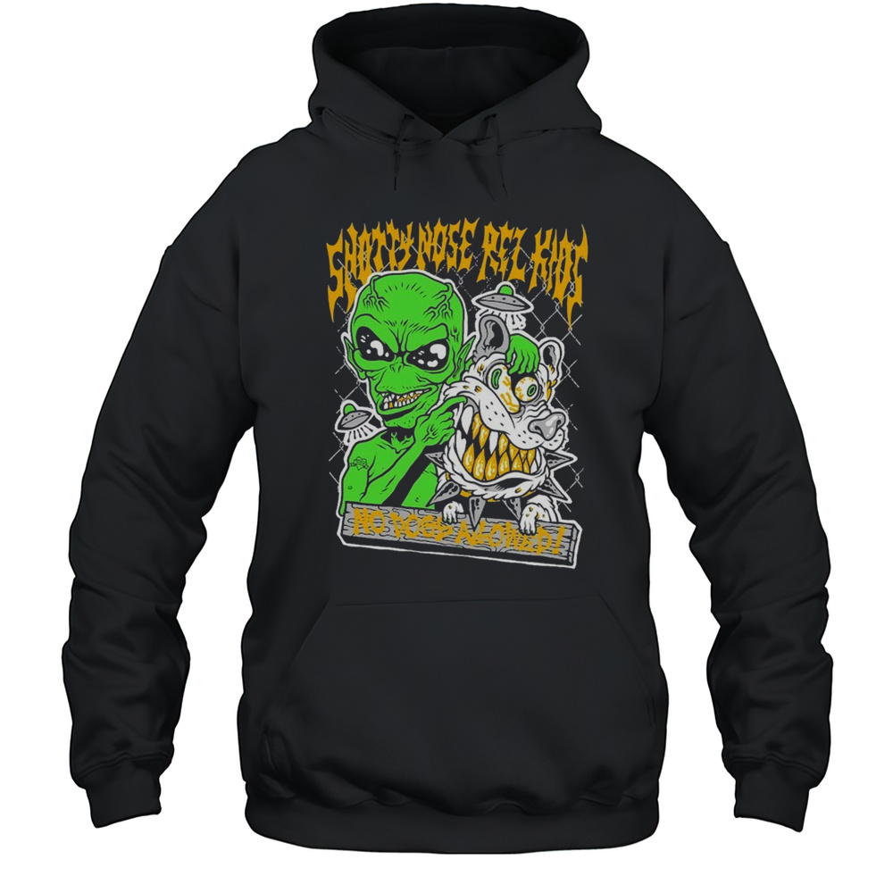 Snotty Nose Rez Kids Here For The Rager Alien T-shirt Unisex Hoodie