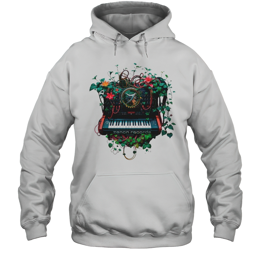 Synth Organix Piano T-shirt Unisex Hoodie
