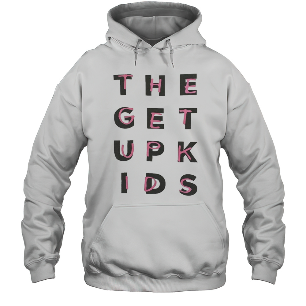 The Get Up Kids Blocktext T-shirt Unisex Hoodie