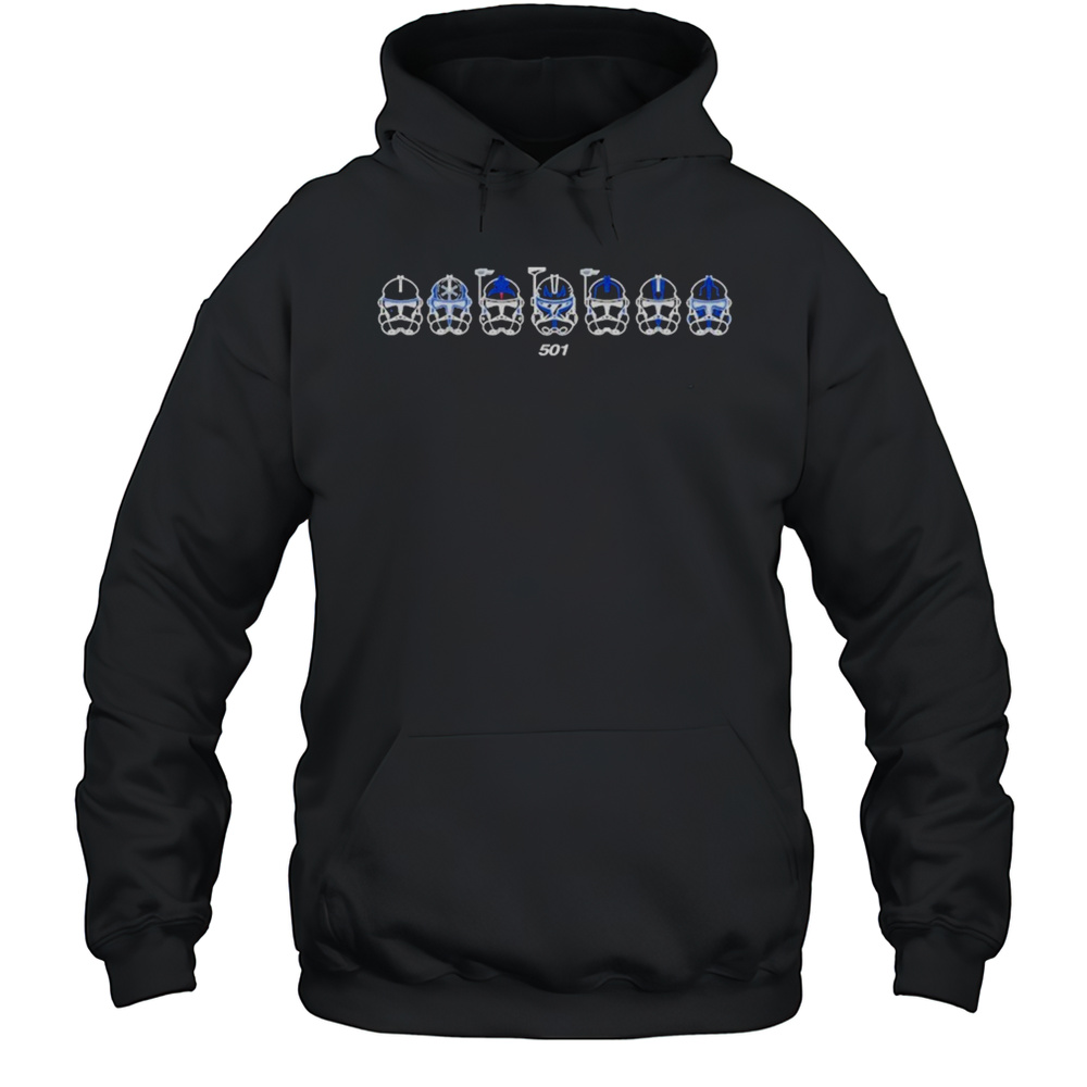 The Knight Squadron 501 Squad Choose Option Helmet T-shirt Unisex Hoodie