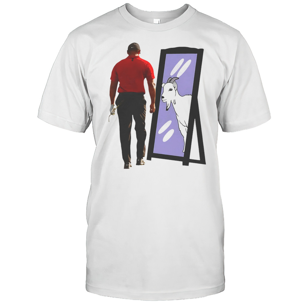 Tiger Woods Goat Mirror Shirt