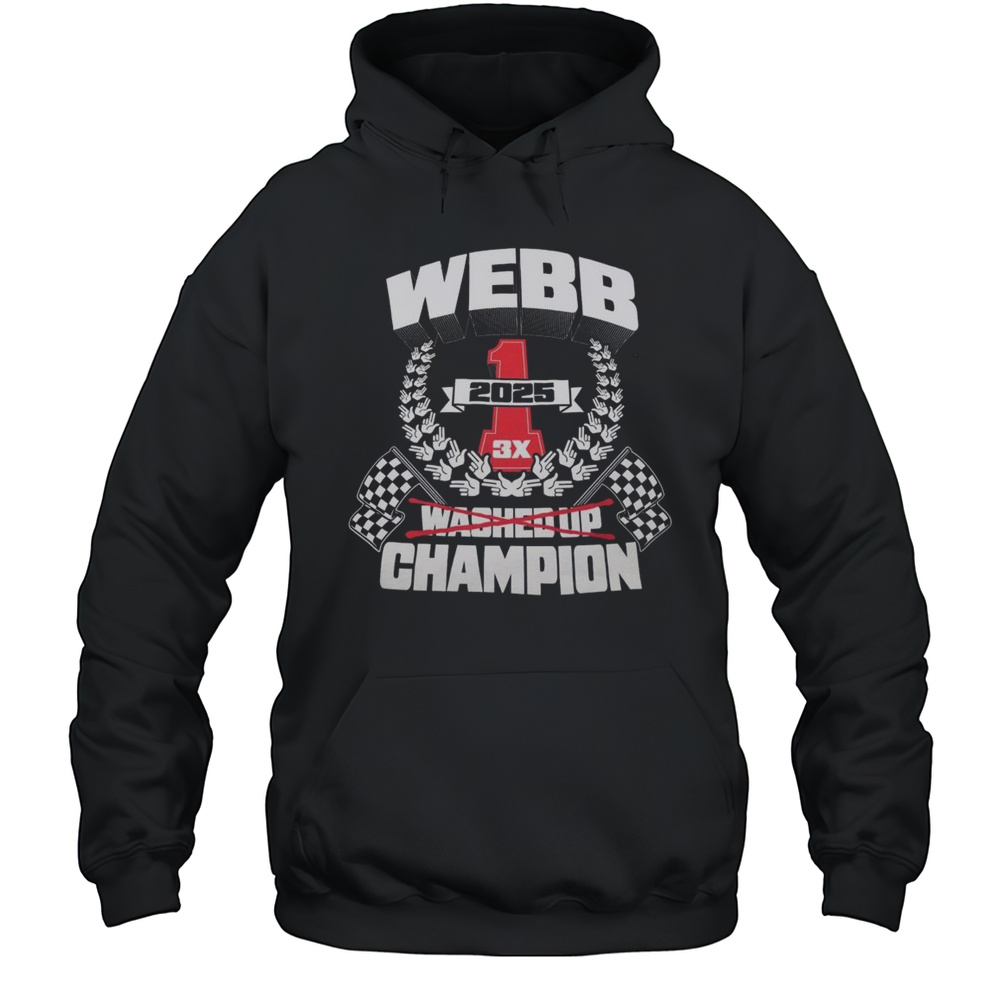 Webb CW2 3x 2025 Champion Shirt Unisex Hoodie
