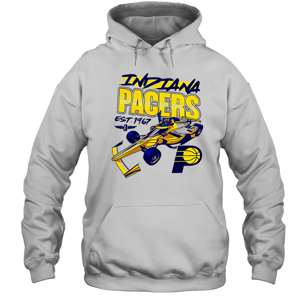 Indiana Pacers 2025 NBA Playoffs Boomer Racing Shirt Unisex Hoodie