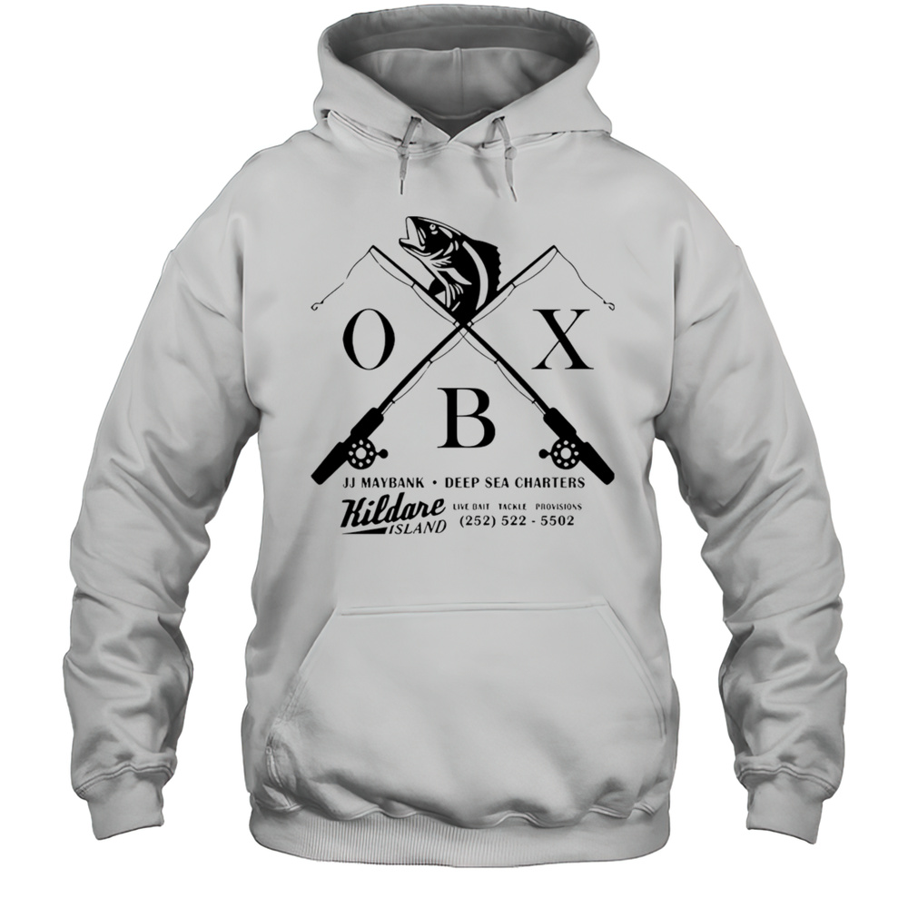 JJ Maybank Fishing Charters OBX Shirt Unisex Hoodie