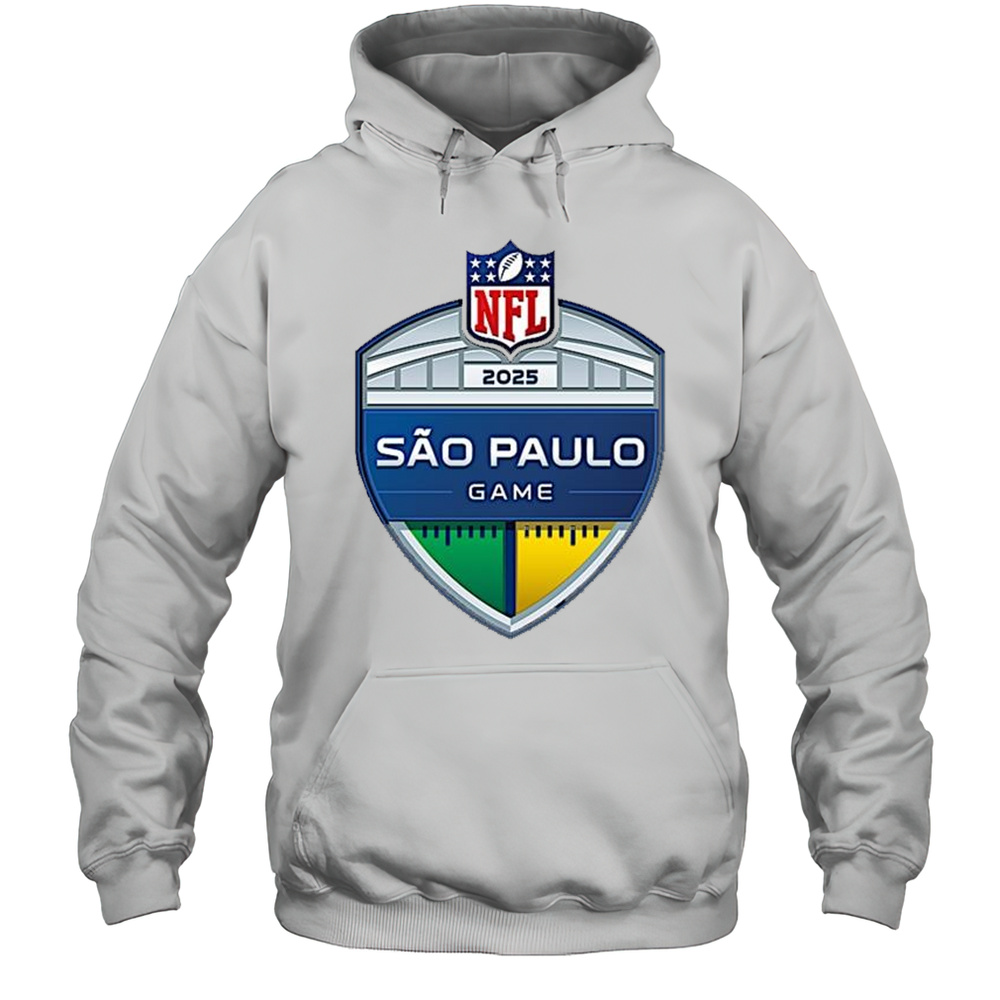 Logo NFL Sao Paulo Game 2025 T-shirt Unisex Hoodie