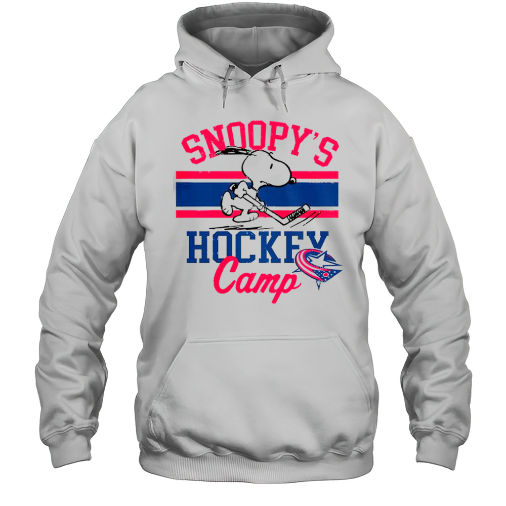 Snoopy Calgary Flames Snoopys Camp Snoopy NHL All Teams T-Shirt Unisex Hoodie