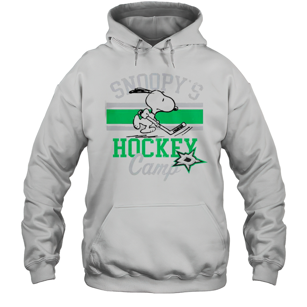 Snoopy Dallas Stars Snoopys Camp Snoopy NHL All Teams T-Shirt Unisex Hoodie