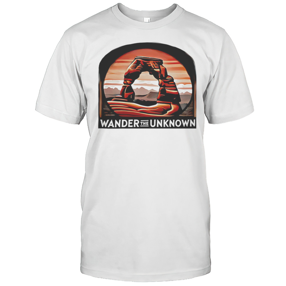 Wander The Unknown Signature Shirt