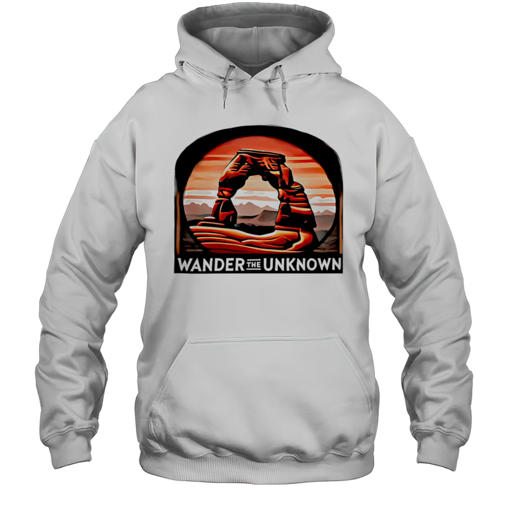 Wander The Unknown Signature Shirt Unisex Hoodie