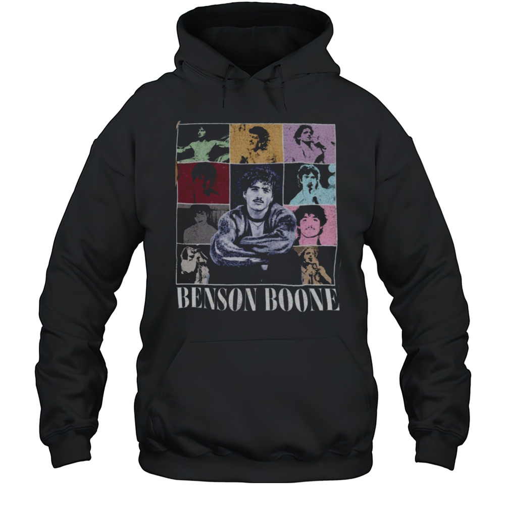 Benson Boone Vintage Tour Fan Gift T Shirt Unisex Hoodie