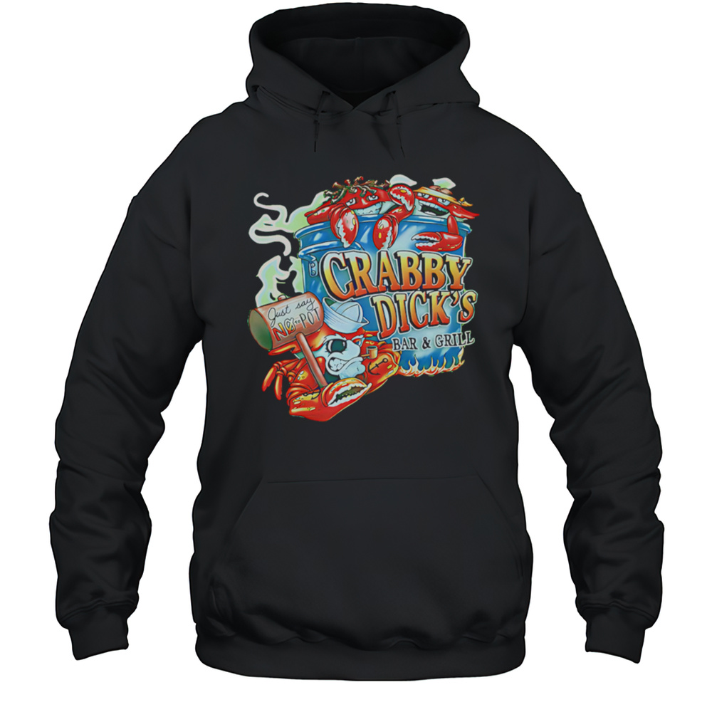 Crabby Dicks Bar And Grill Shirt Unisex Hoodie