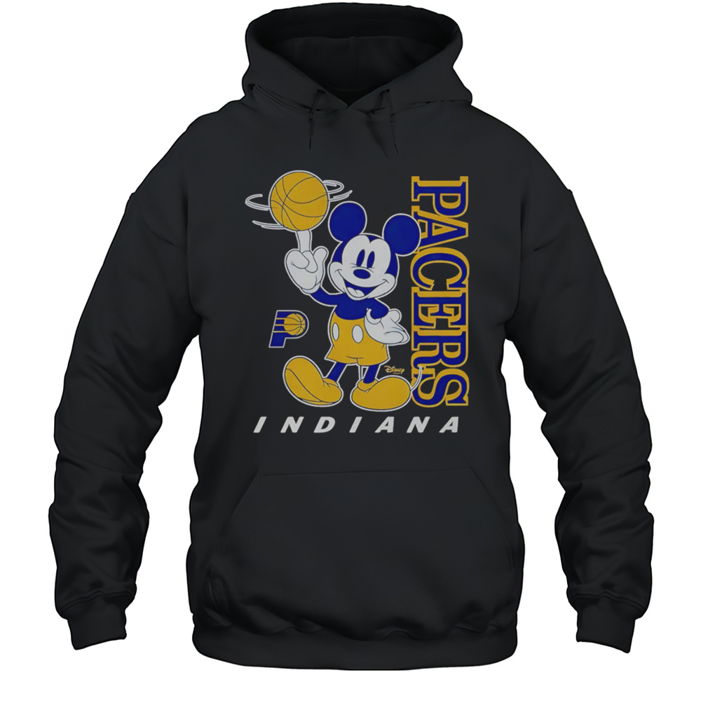 Indiana Pacers And Mickey Funny Shirt Unisex Hoodie