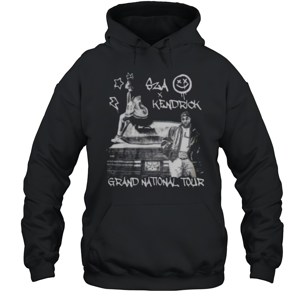 Kendrick Lamar And SZA 2025 Tour T Shirt Unisex Hoodie