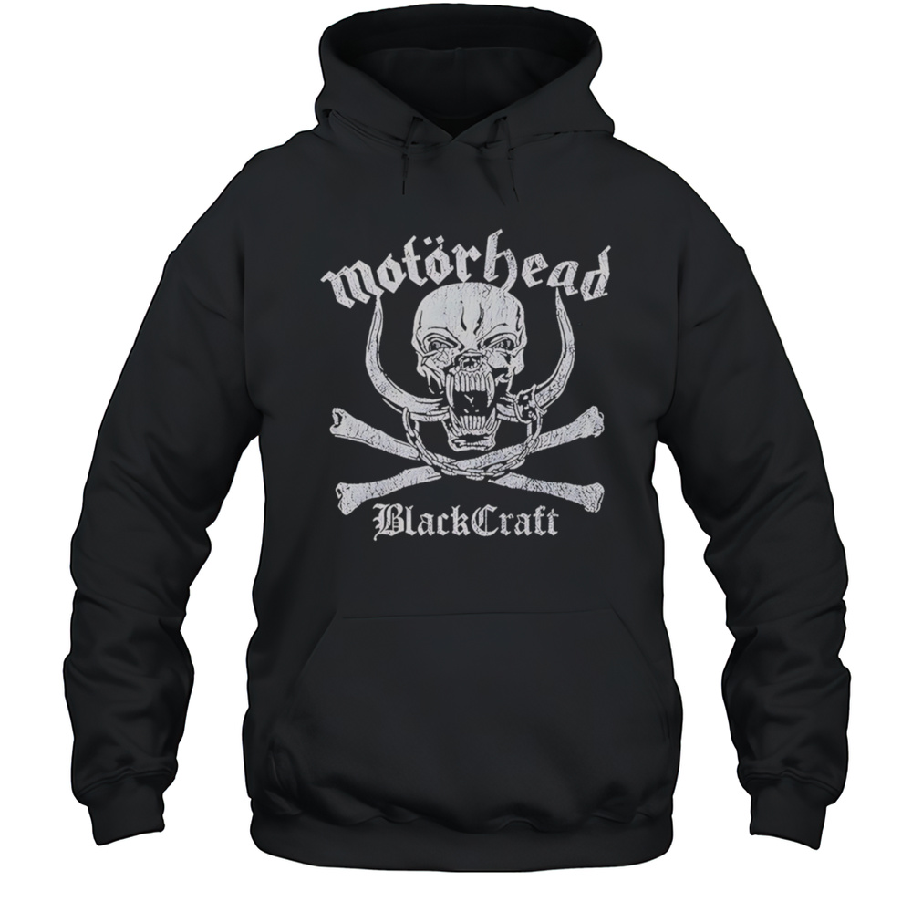 Motorhead X Blackcraft Crossbones Pullover Shirt Unisex Hoodie