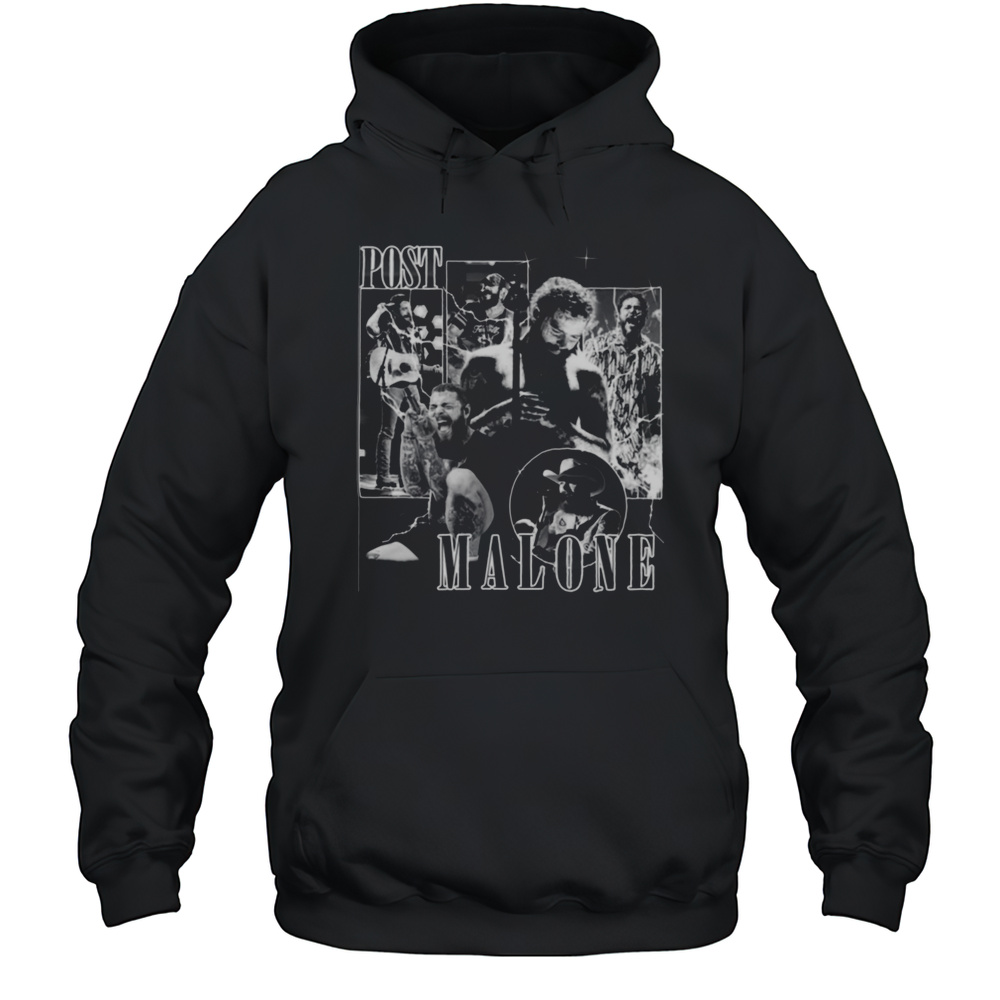 Post Malone Music Tour 2025 Album Artwork Shirt Unisex Hoodie