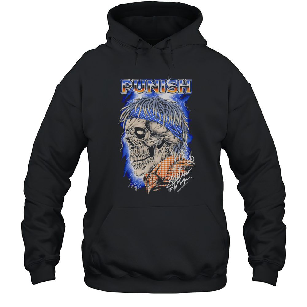 Punish Skull Lightning Classic Shirt Unisex Hoodie