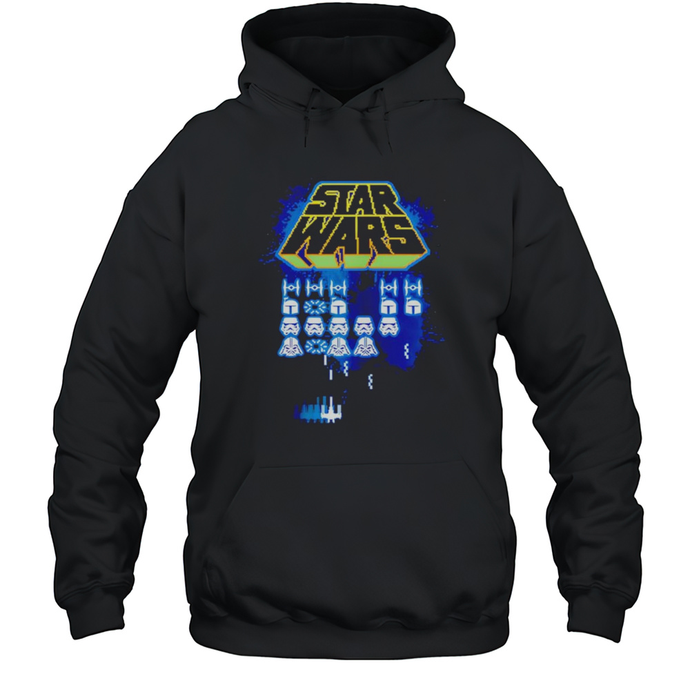 Star Wars X-Wing Space Invaders Shirt Unisex Hoodie