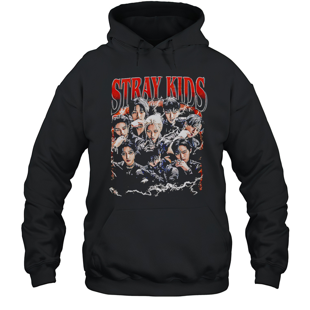 Stray Kids Team Members Shirt Unisex Hoodie
