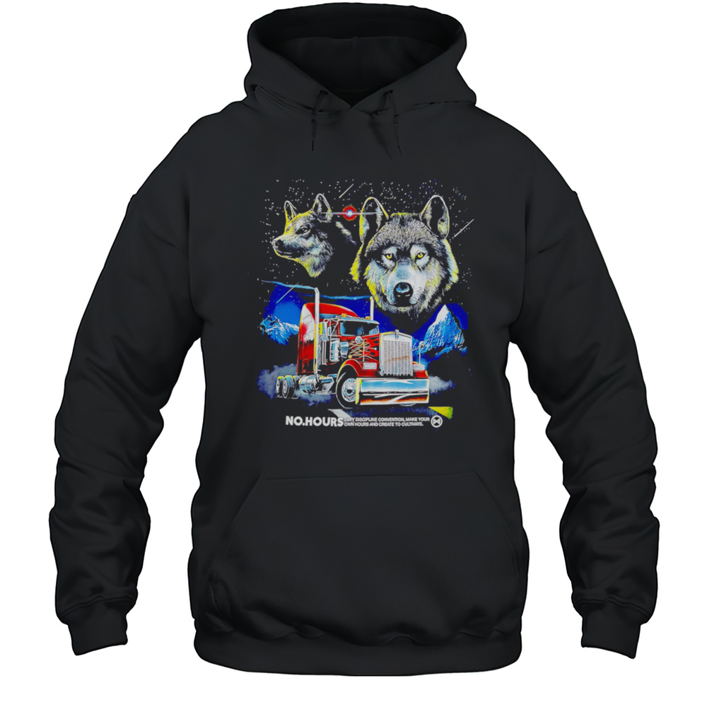 The Night Moves Wolf No Hours Shirt Unisex Hoodie