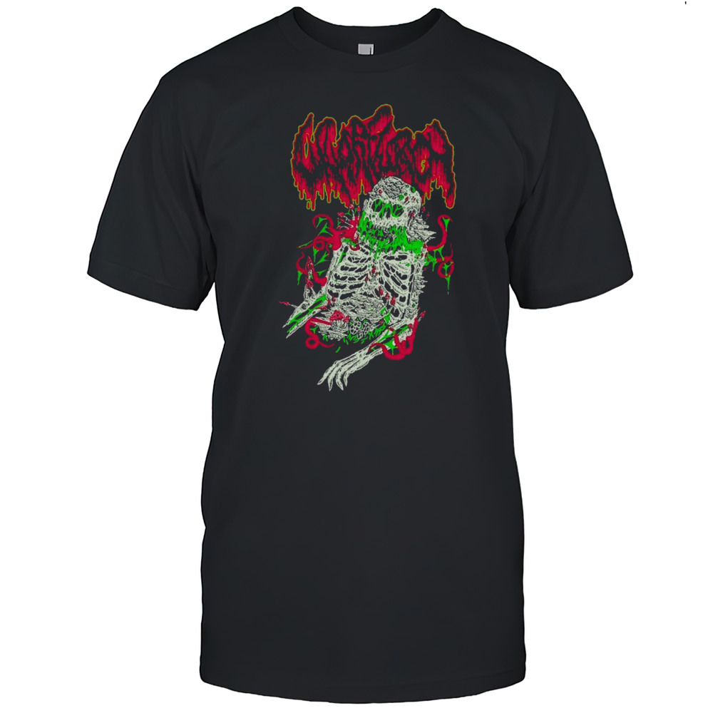 Wharflurch Shroomguy Skeleton T-shirt