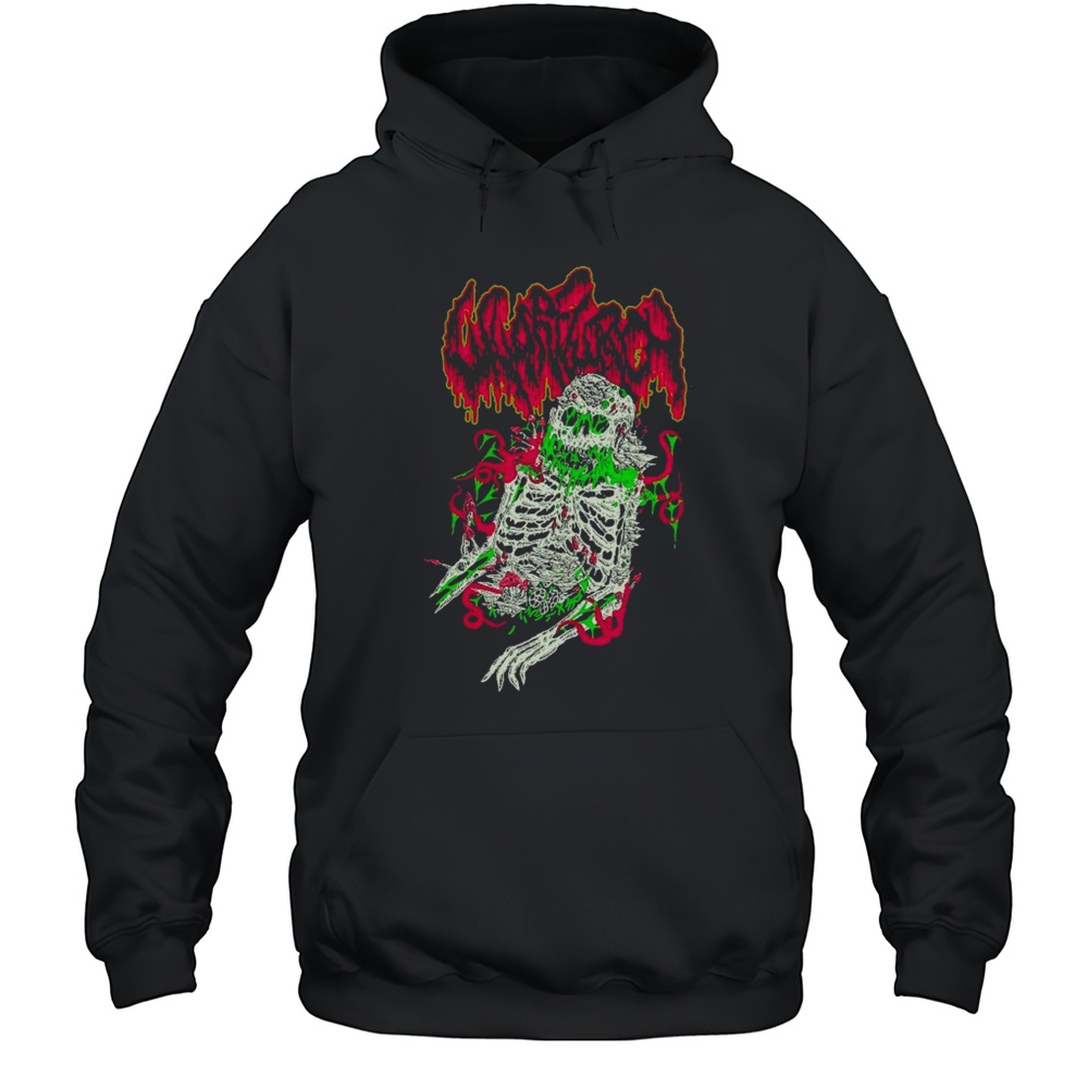 Wharflurch Shroomguy Skeleton T-shirt Unisex Hoodie