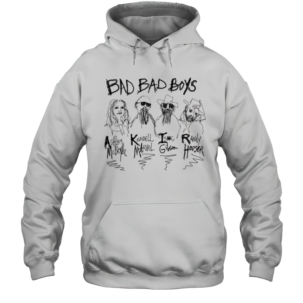 49 Winchester Bad Bad Boys Ashley McBryde Kendell Marvel Isaac Gibson Randy Houser Painting T-shirt Unisex Hoodie