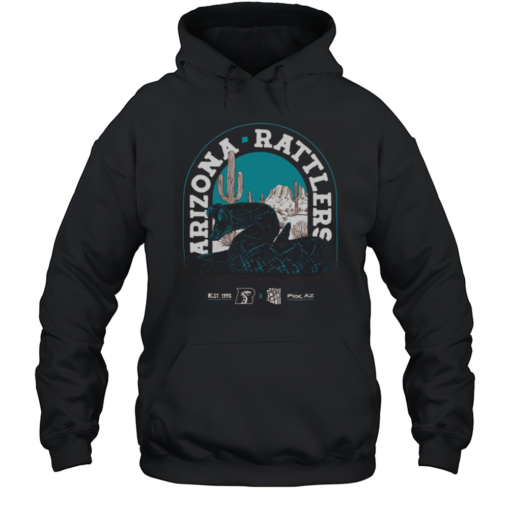 Arizona Rattlers EST 1992 T Shirt Unisex Hoodie