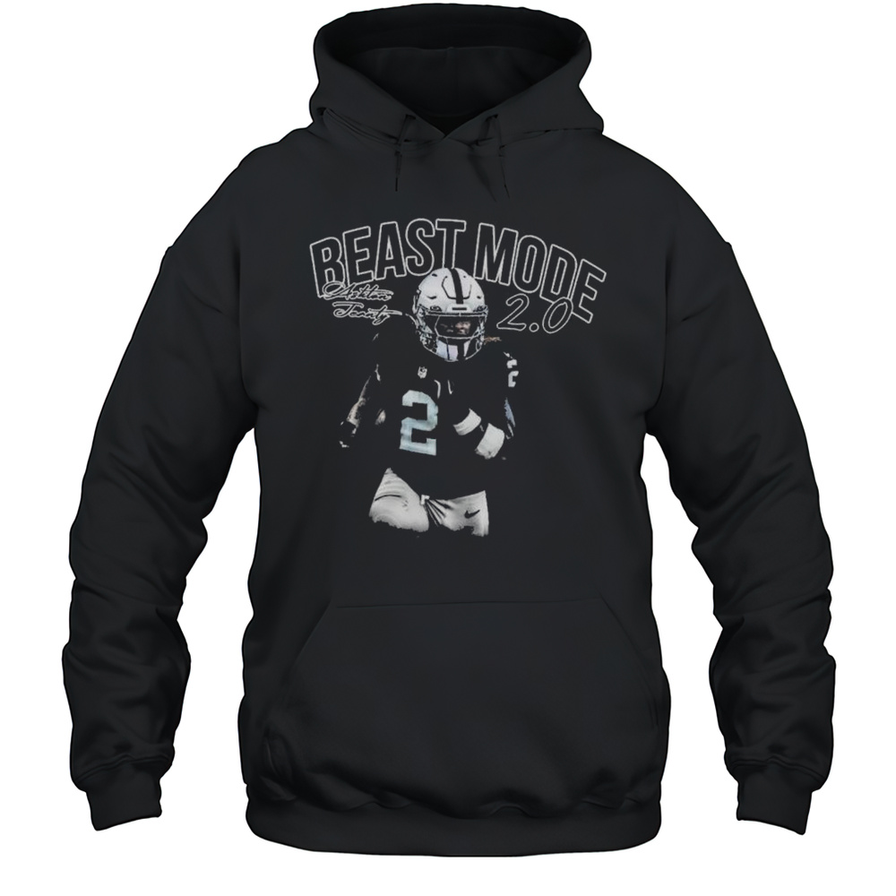 Ashton Jeanty Beast Mode Las Vegas Raiders 20 Graphic T-shirt Unisex Hoodie