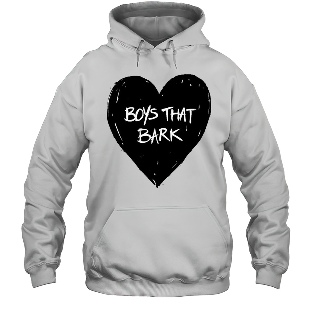 Boy That Bark Heart T-shirt Unisex Hoodie