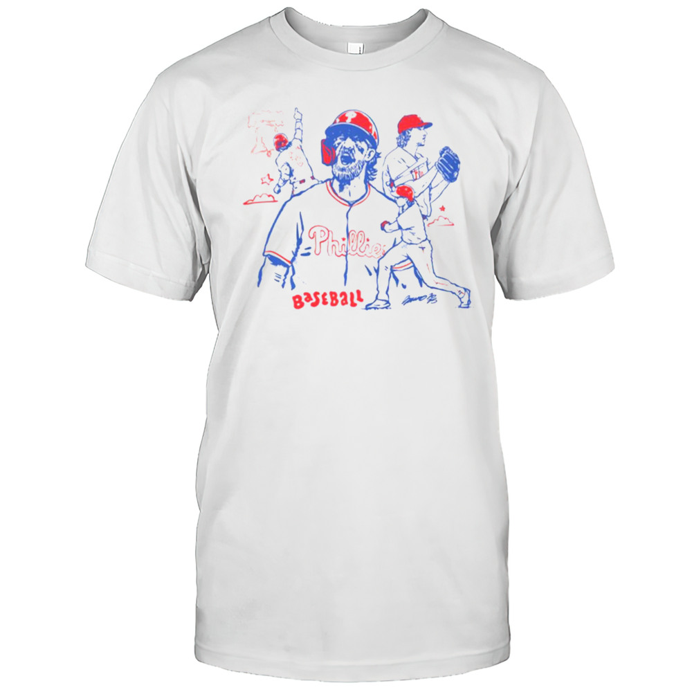 Brustina Phillies Baseball Shop PA T Shirt