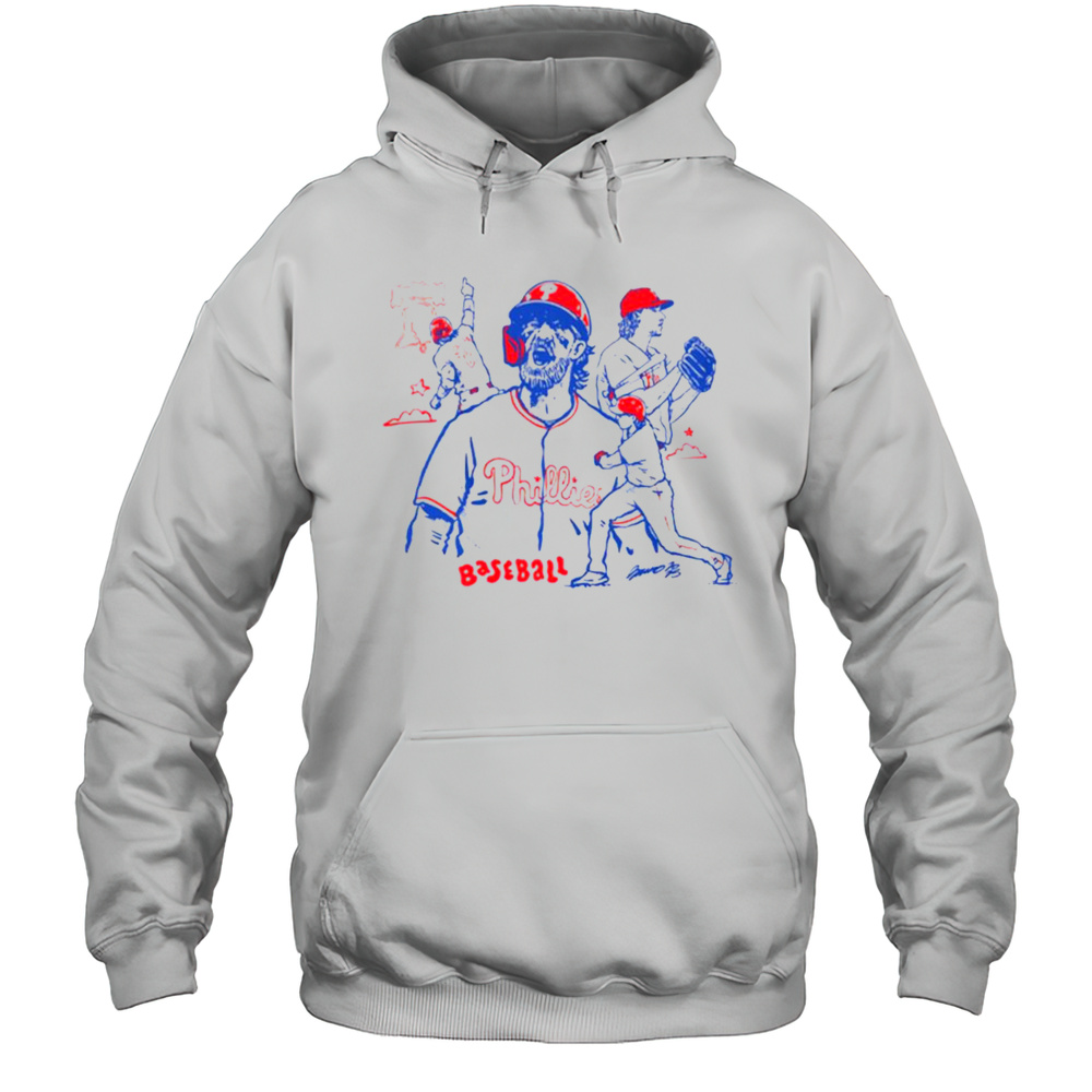 Brustina Phillies Baseball Shop PA T Shirt Unisex Hoodie