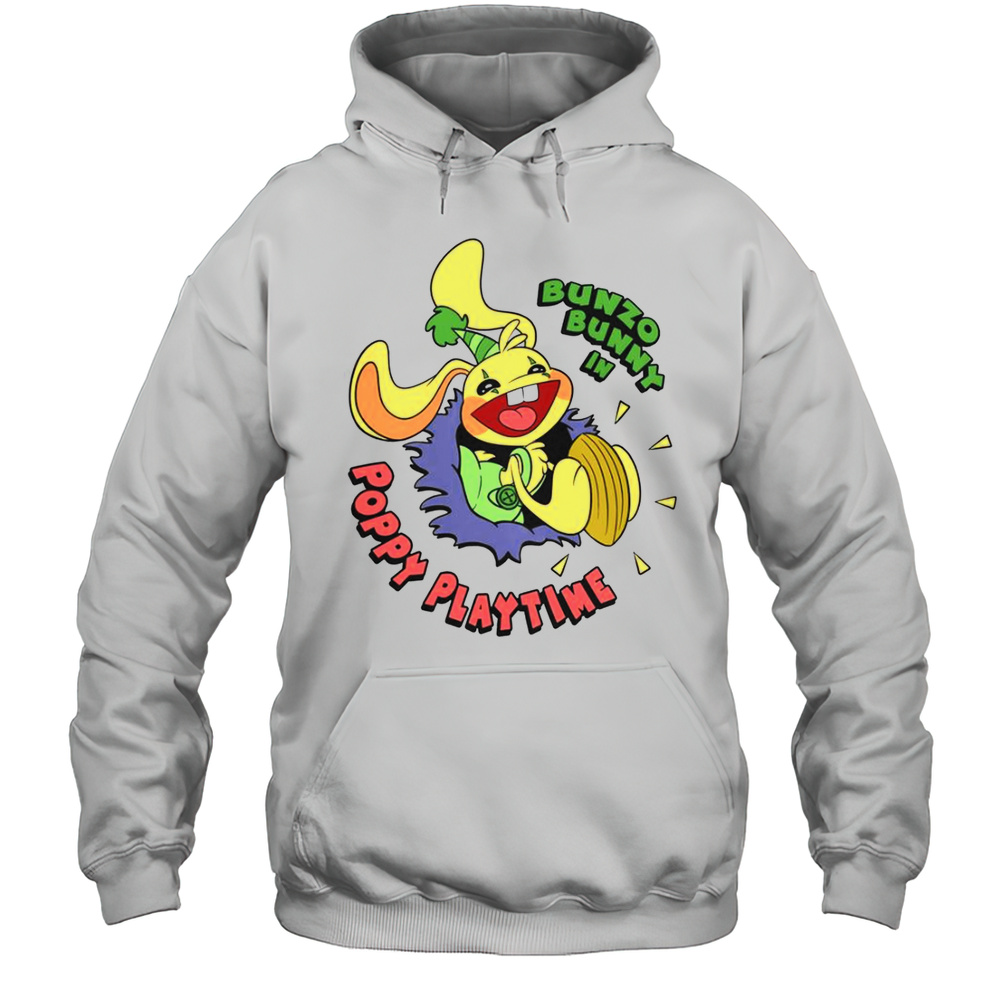 Bunzo Bunny In Poppy Playtime T-Shirt Unisex Hoodie