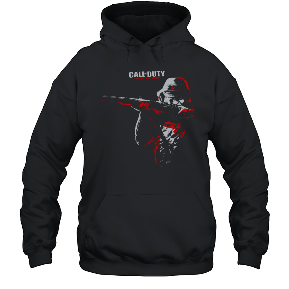 Call Of Duty World At WAR T Shirt Unisex Hoodie